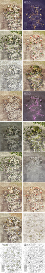 The Dwarven Mountain Village of Taerak