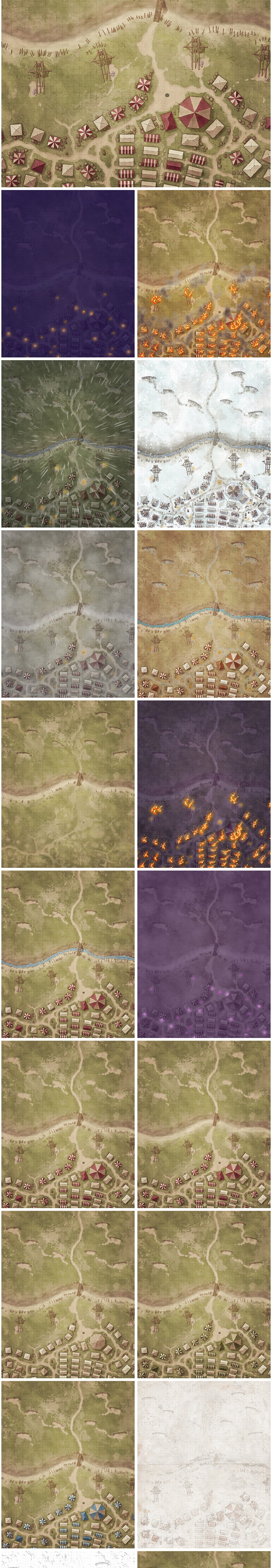 Medieval Siege Camp