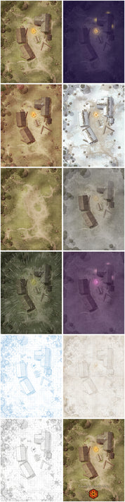 Medieval Forester Camp