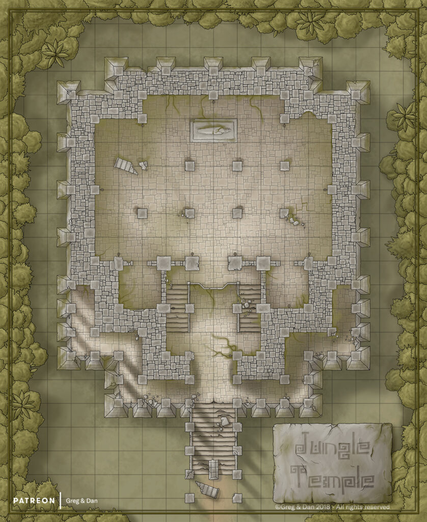 jungle temple vtt