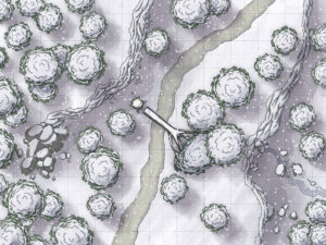 winter forest ambush small